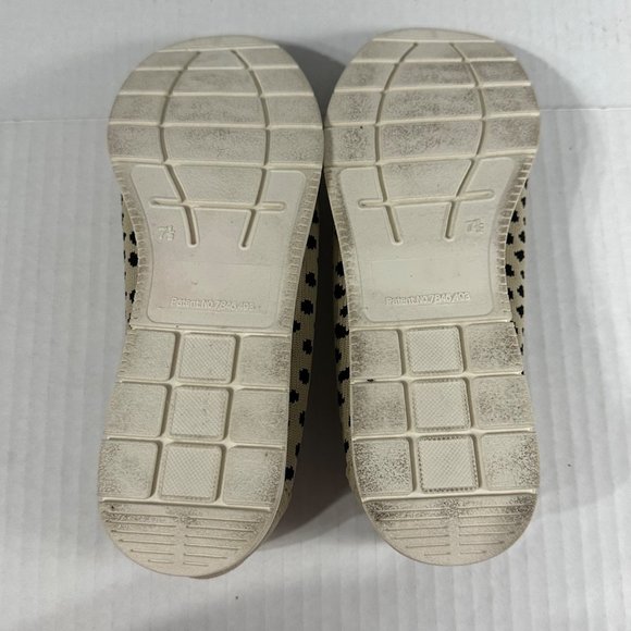 Seychelles slip resistant knit leopard print women’s size 7.5 slip on flat shoes - Picture 7 of 8